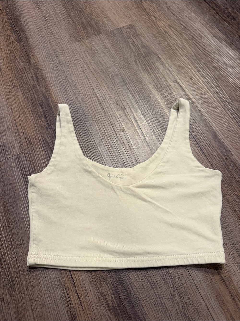 Cream Brandy Melville Tank